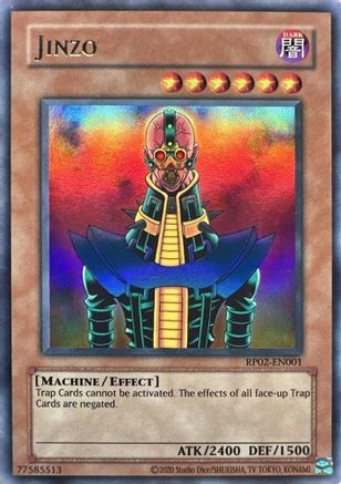 Jinzo (RP02-EN001) - Retro Pack 2 (2020 Date Reprint) Unlimited Retro Pack 2 (2020 Date Reprint) Yugioh Single  Squirtle Squad Card Shop.