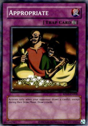 Appropriate (RP02-EN008) - Retro Pack 2 (2020 Date Reprint) Unlimited Retro Pack 2 (2020 Date Reprint) Yugioh Single  Squirtle Squad Card Shop.