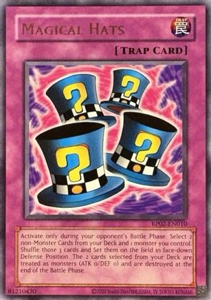 Magical Hats (RP02-EN010) - Retro Pack 2 (2020 Date Reprint) Unlimited Retro Pack 2 (2020 Date Reprint) Yugioh Single  Squirtle Squad Card Shop.