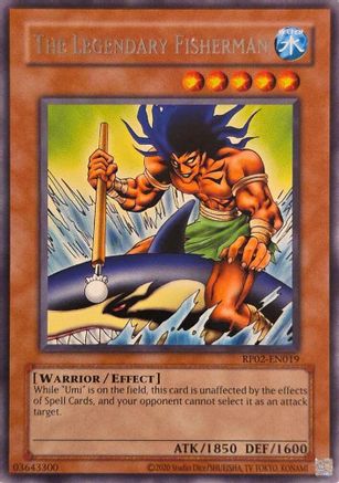 The Legendary Fisherman (RP02-EN019) - Retro Pack 2 (2020 Date Reprint) Unlimited Retro Pack 2 (2020 Date Reprint) Yugioh Single  Squirtle Squad Card Shop.