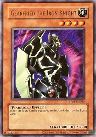 Gearfried the Iron Knight (RP02-EN025) - Retro Pack 2 (2020 Date Reprint) Unlimited Retro Pack 2 (2020 Date Reprint) Yugioh Single  Squirtle Squad Card Shop.