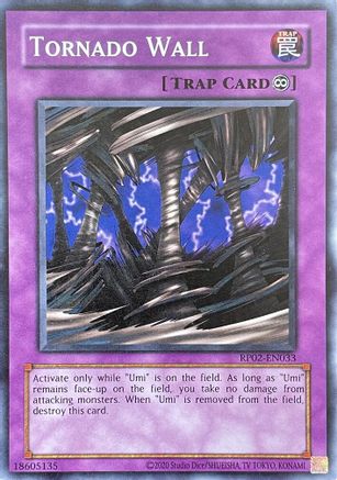 Tornado Wall (RP02-EN033) - Retro Pack 2 (2020 Date Reprint) Unlimited Retro Pack 2 (2020 Date Reprint) Yugioh Single  Squirtle Squad Card Shop.