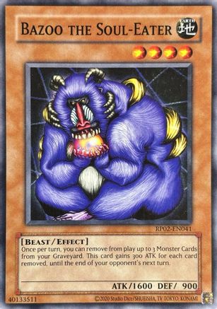 Bazoo the Soul-Eater (RP02-EN041) - Retro Pack 2 (2020 Date Reprint) Unlimited Retro Pack 2 (2020 Date Reprint) Yugioh Single  Squirtle Squad Card Shop.