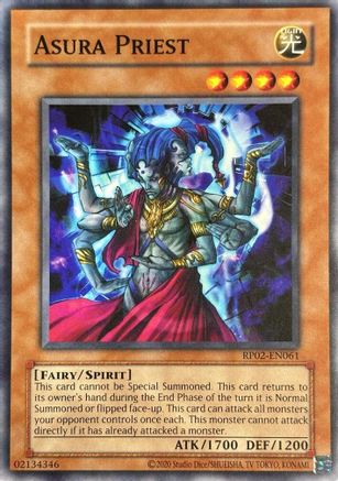 Asura Priest (RP02-EN061) - Retro Pack 2 (2020 Date Reprint) Unlimited Retro Pack 2 (2020 Date Reprint) Yugioh Single  Squirtle Squad Card Shop.