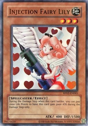 Injection Fairy Lily (RP02-EN065) - Retro Pack 2 (2020 Date Reprint) Unlimited Retro Pack 2 (2020 Date Reprint) Yugioh Single  Squirtle Squad Card Shop.