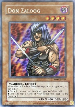 Don Zaloog (RP02-EN068) - Retro Pack 2 (2020 Date Reprint) Unlimited Retro Pack 2 (2020 Date Reprint) Yugioh Single  Squirtle Squad Card Shop.