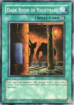 Dark Room of Nightmare (RP02-EN078) - Retro Pack 2 (2020 Date Reprint) Unlimited Retro Pack 2 (2020 Date Reprint) Yugioh Single  Squirtle Squad Card Shop.