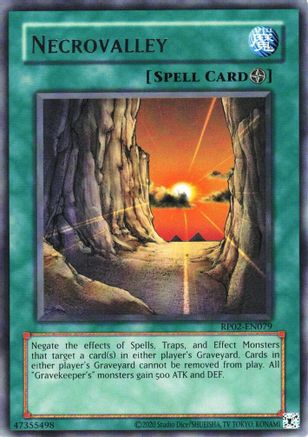 Necrovalley (RP02-EN079) - Retro Pack 2 (2020 Date Reprint) Unlimited Retro Pack 2 (2020 Date Reprint) Yugioh Single  Squirtle Squad Card Shop.