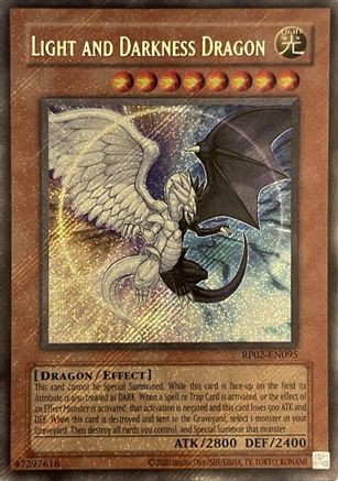 Light and Darkness Dragon (RP02-EN095) - Retro Pack 2 (2020 Date Reprint) Unlimited Retro Pack 2 (2020 Date Reprint) Yugioh Single  Squirtle Squad Card Shop.