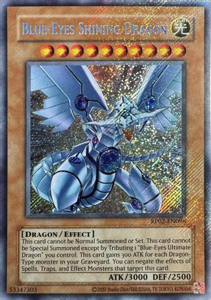 Blue-Eyes Shining Dragon (RP02-EN096) - Retro Pack 2 (2020 Date Reprint) Unlimited Retro Pack 2 (2020 Date Reprint) Yugioh Single  Squirtle Squad Card Shop.