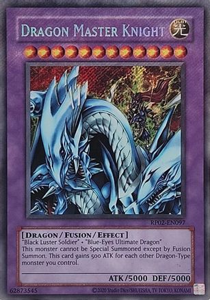 Dragon Master Knight (RP02-EN097) - Retro Pack 2 (2020 Date Reprint) Unlimited Retro Pack 2 (2020 Date Reprint) Yugioh Single  Squirtle Squad Card Shop.