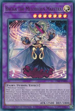 Bacha the Melodious Maestra (25LP-EN006) - Limited Pack World Championship 2025 Limited Limited Pack World Championship 2025 Yugioh Single  Squirtle Squad Card Shop.