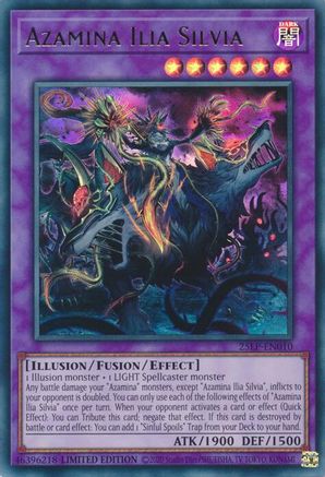 Azamina Ilia Silvia (25LP-EN010) - Limited Pack World Championship 2025 Limited Limited Pack World Championship 2025 Yugioh Single  Squirtle Squad Card Shop.