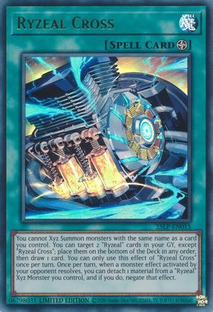 Ryzeal Cross (25LP-EN015) - Limited Pack World Championship 2025 Limited Limited Pack World Championship 2025 Yugioh Single  Squirtle Squad Card Shop.