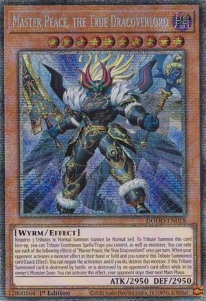 Master Peace, the True Dracoverlord (Starlight Rare) (DOOD-EN018) - Doom of Dimensions 1st Edition Doom of Dimensions Yugioh Single  Squirtle Squad Card Shop.