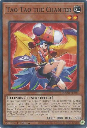 Tao Tao the Chanter (DOOD-EN031) - Doom of Dimensions 1st Edition Doom of Dimensions Yugioh Single  Squirtle Squad Card Shop.