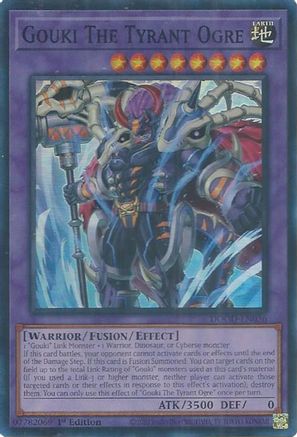 Gouki The Tyrant Ogre (DOOD-EN036) - Doom of Dimensions 1st Edition Doom of Dimensions Yugioh Single  Squirtle Squad Card Shop.