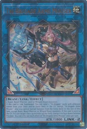 Tri-Brigade Arms Mouser (DOOD-EN051) - Doom of Dimensions 1st Edition Doom of Dimensions Yugioh Single  Squirtle Squad Card Shop.