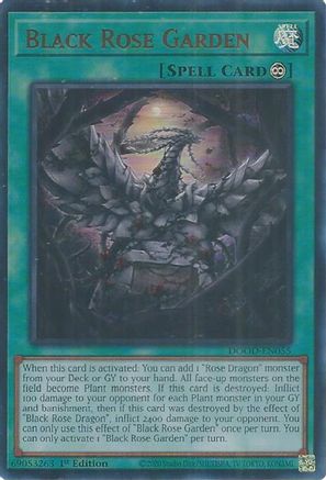 Black Rose Garden (DOOD-EN055) - Doom of Dimensions 1st Edition Doom of Dimensions Yugioh Single  Squirtle Squad Card Shop.