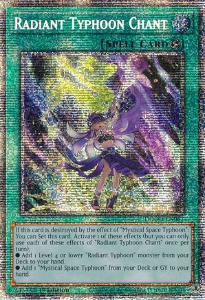 Radiant Typhoon Chant (Starlight Rare) (DOOD-EN061) - Doom of Dimensions 1st Edition Doom of Dimensions Yugioh Single  Squirtle Squad Card Shop.
