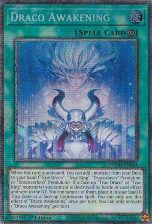 Draco Awakening (Starlight Rare) (DOOD-EN064) - Doom of Dimensions 1st Edition Doom of Dimensions Yugioh Single  Squirtle Squad Card Shop.