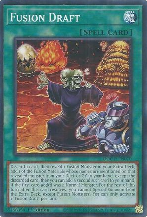 Fusion Draft (DOOD-EN070) - Doom of Dimensions 1st Edition Doom of Dimensions Yugioh Single  Squirtle Squad Card Shop.