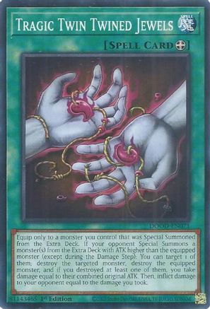 Tragic Twin Twined Jewels (DOOD-EN071) - Doom of Dimensions 1st Edition Doom of Dimensions Yugioh Single  Squirtle Squad Card Shop.