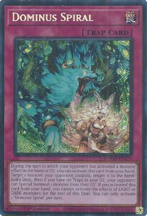 Dominus Spiral (DOOD-EN079) - Doom of Dimensions 1st Edition Doom of Dimensions Yugioh Single  Squirtle Squad Card Shop.