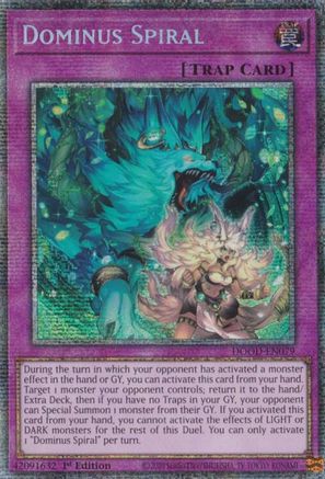 Dominus Spiral (Starlight Rare) (DOOD-EN079) - Doom of Dimensions 1st Edition Doom of Dimensions Yugioh Single  Squirtle Squad Card Shop.