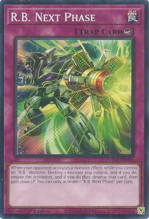 R.B. Next Phase (DOOD-EN096) - Doom of Dimensions 1st Edition Doom of Dimensions Yugioh Single  Squirtle Squad Card Shop.