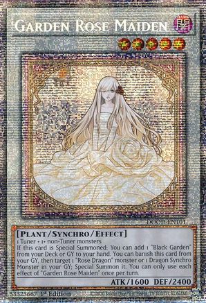 Garden Rose Maiden (DOOD-EN101) - Doom of Dimensions 1st Edition Doom of Dimensions Yugioh Single  Squirtle Squad Card Shop.