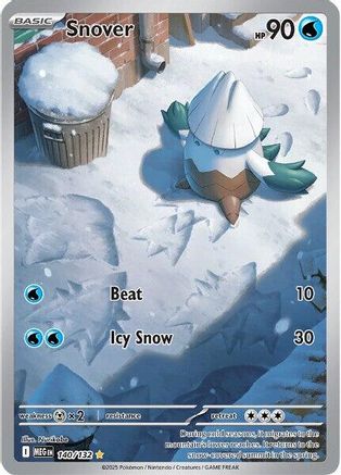 Snover 140/132 – Mega Evolution – Illustration Rare