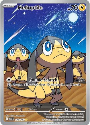 Helioptile 143 (H) - Mega Evolution - IR