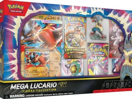 Mega Lucario ex Premium Figure Collection Miscellaneous Cards & Products Pokemon Sealed  Squirtle Squad Card Shop.