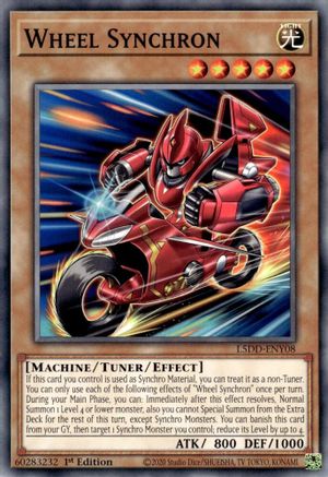 Wheel Synchron (L5DD-ENY08) - Legendary 5D's Decks 1st Edition Legendary 5D's Decks Yugioh Single  Squirtle Squad Card Shop.
