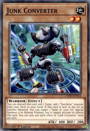 Junk Converter (L5DD-ENY14) - Legendary 5D's Decks 1st Edition Legendary 5D's Decks Yugioh Single  Squirtle Squad Card Shop.