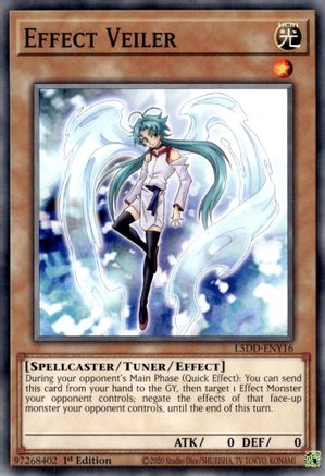 Effect Veiler (L5DD-ENY16) - Legendary 5D's Decks 1st Edition Legendary 5D's Decks Yugioh Single  Squirtle Squad Card Shop.