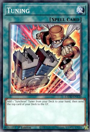 Tuning (Alternate Art) (L5DD-ENY20) - Legendary 5D's Decks 1st Edition Legendary 5D's Decks Yugioh Single  Squirtle Squad Card Shop.