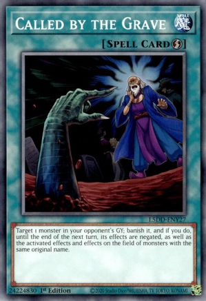 Called by the Grave (L5DD-ENY27) (L5DD-ENY27) - Legendary 5D's Decks 1st Edition Legendary 5D's Decks Yugioh Single  Squirtle Squad Card Shop.