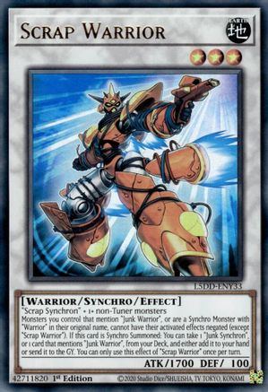 Scrap Warrior (L5DD-ENY33) - Legendary 5D's Decks 1st Edition Legendary 5D's Decks Yugioh Single  Squirtle Squad Card Shop.