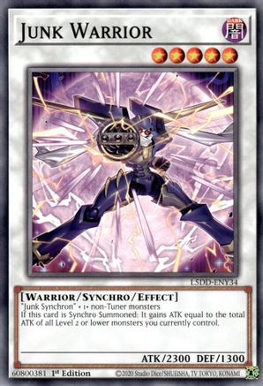 Junk Warrior (L5DD-ENY34) - Legendary 5D's Decks 1st Edition Legendary 5D's Decks Yugioh Single  Squirtle Squad Card Shop.