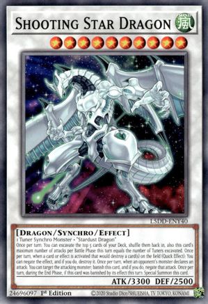 Shooting Star Dragon (L5DD-ENY40) - Legendary 5D's Decks 1st Edition Legendary 5D's Decks Yugioh Single  Squirtle Squad Card Shop.