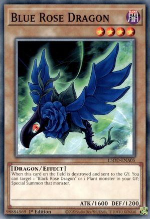 Blue Rose Dragon (L5DD-ENA05) - Legendary 5D's Decks 1st Edition Legendary 5D's Decks Yugioh Single  Squirtle Squad Card Shop.
