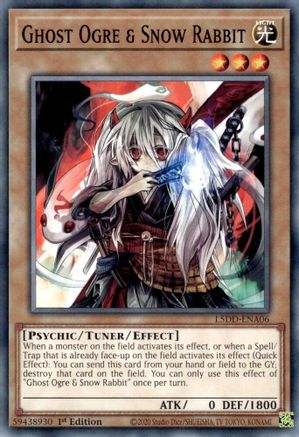 Ghost Ogre & Snow Rabbit (L5DD-ENA06) - Legendary 5D's Decks 1st Edition Legendary 5D's Decks Yugioh Single  Squirtle Squad Card Shop.