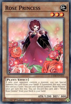 Rose Princess (L5DD-ENA10) - Legendary 5D's Decks 1st Edition Legendary 5D's Decks Yugioh Single  Squirtle Squad Card Shop.