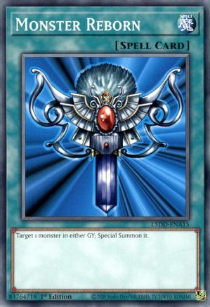 Monster Reborn (L5DD-ENA15) - Legendary 5D's Decks 1st Edition Legendary 5D's Decks Yugioh Single  Squirtle Squad Card Shop.