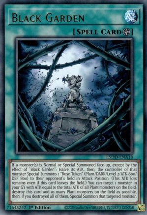 Black Garden (Ultra Rare) (L5DD-ENA18) - Legendary 5D's Decks 1st Edition Legendary 5D's Decks Yugioh Single  Squirtle Squad Card Shop.