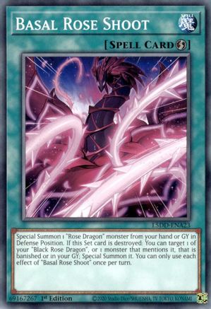 Basal Rose Shoot (L5DD-ENA23) - Legendary 5D's Decks 1st Edition Legendary 5D's Decks Yugioh Single  Squirtle Squad Card Shop.
