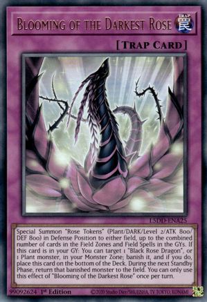 Blooming of the Darkest Rose (L5DD-ENA25) - Legendary 5D's Decks 1st Edition Legendary 5D's Decks Yugioh Single  Squirtle Squad Card Shop.
