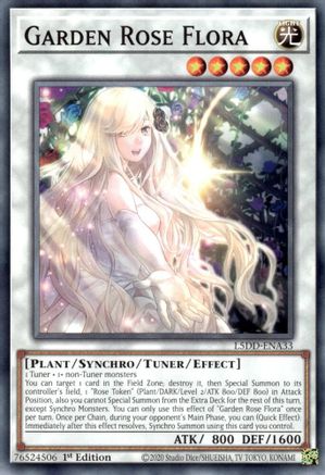Garden Rose Flora (L5DD-ENA33) - Legendary 5D's Decks 1st Edition Legendary 5D's Decks Yugioh Single  Squirtle Squad Card Shop.
